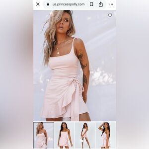 Cottage Hill Blush Mini Dress